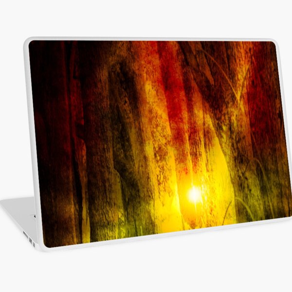 Forest Fire Laptop Skin
