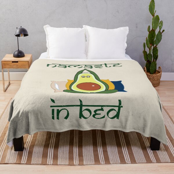 Item preview, Avocado Namaste In Bed designed and sold by Huebucket.