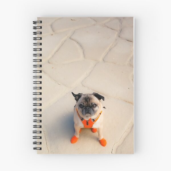 Item preview, Pug on Desert Tiles designed and sold by pugventurephoto.