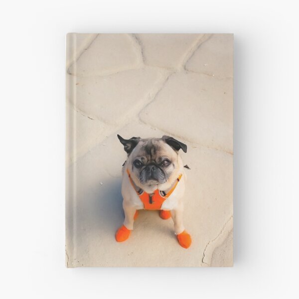 Item preview, Pug on Desert Tiles designed and sold by pugventurephoto.