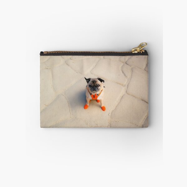 Item preview, Pug on Desert Tiles designed and sold by pugventurephoto.