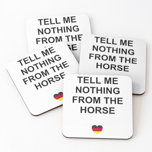 Item preview, Do not tell me anything about the horse designed and sold by themd-haendler.
