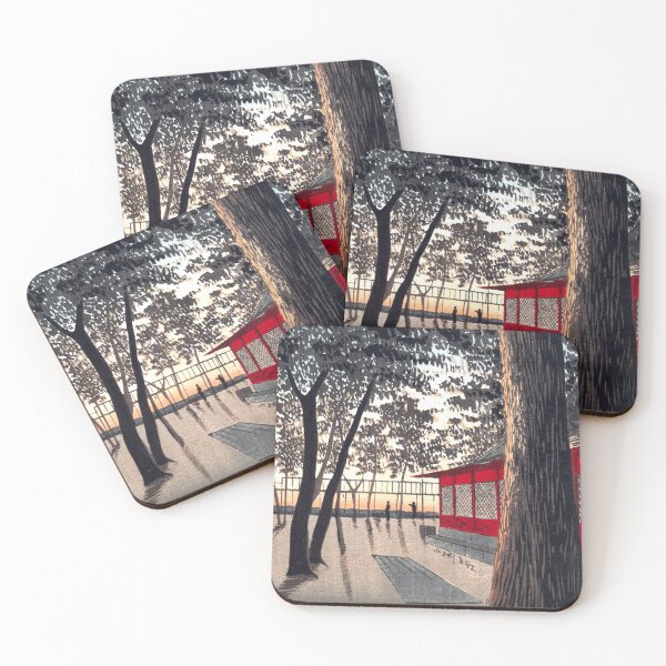 Item preview, Kanda Shrine at Dawn by Kobayashi Kiyochika designed and sold by ArtExpression.