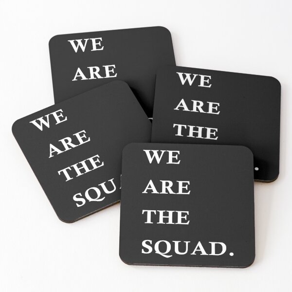 Item preview, We Are The Squad designed and sold by Majorymarveille.