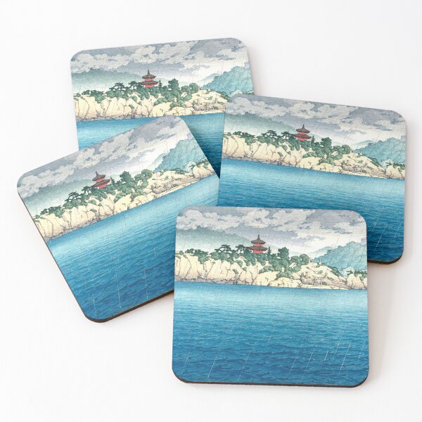 Item preview, Benten Island at Tomonotsu, Bingo Province by Kawase Hasui designed and sold by ArtExpression.