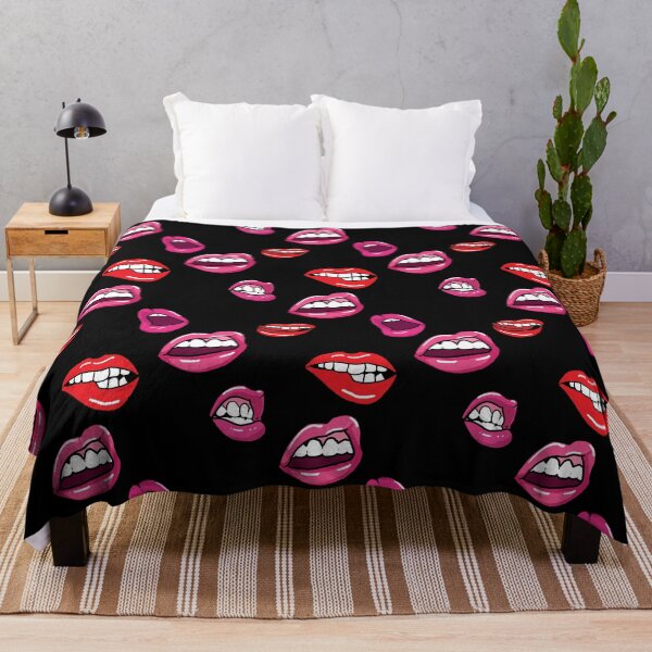 Item preview, Pop Art Lips Pattern designed and sold by sgrun.