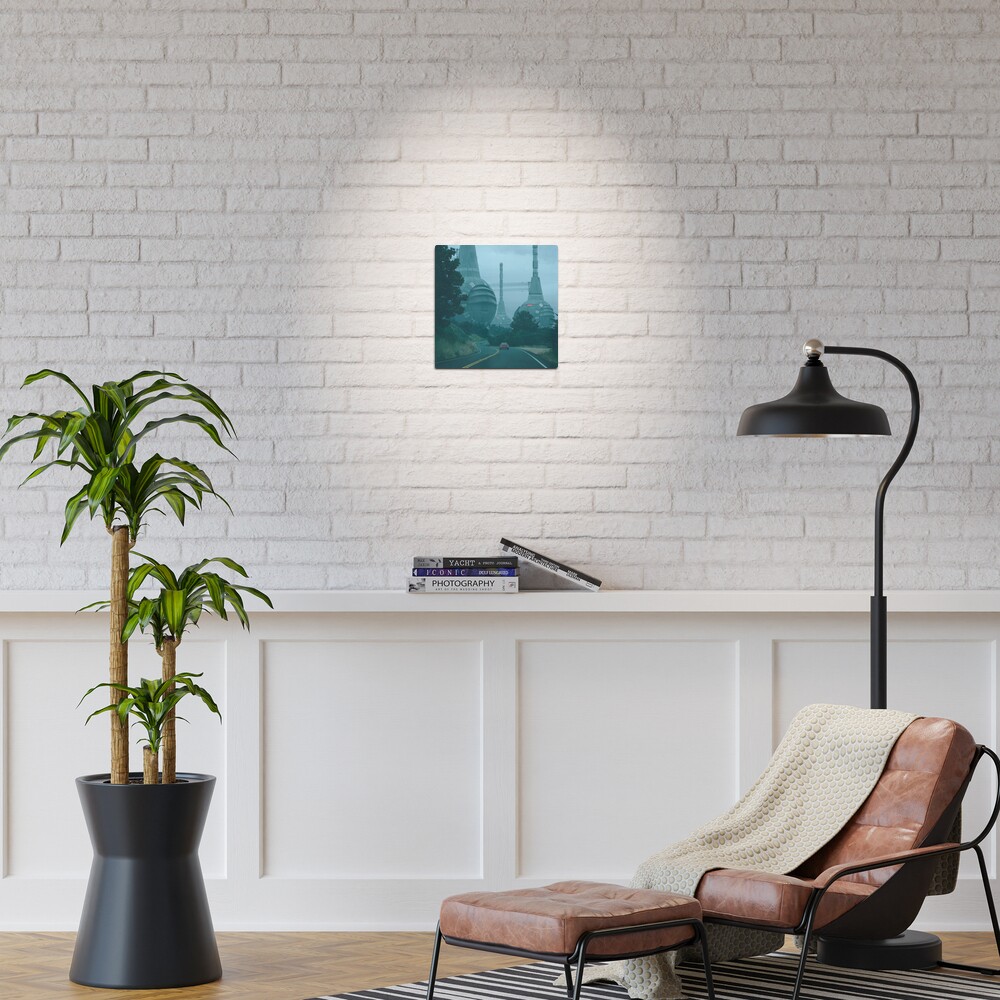Item preview, Metal Print designed and sold by simonstalenhag.