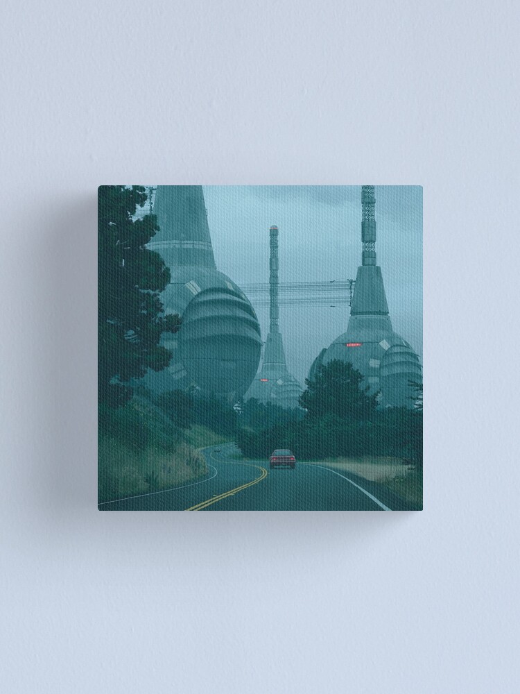 Alternate view of Neurograph Servers Canvas Print