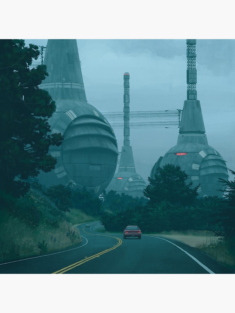 Thumbnail 3 of 3, Photographic Print, Neurograph Servers designed and sold by Simon Stålenhag.