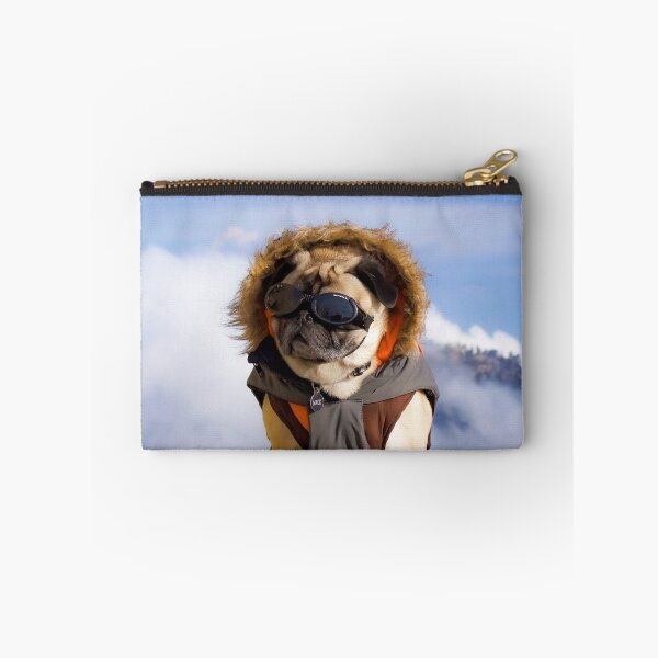 Item preview, Mack the Mountain Climbing Pug designed and sold by pugventurephoto.