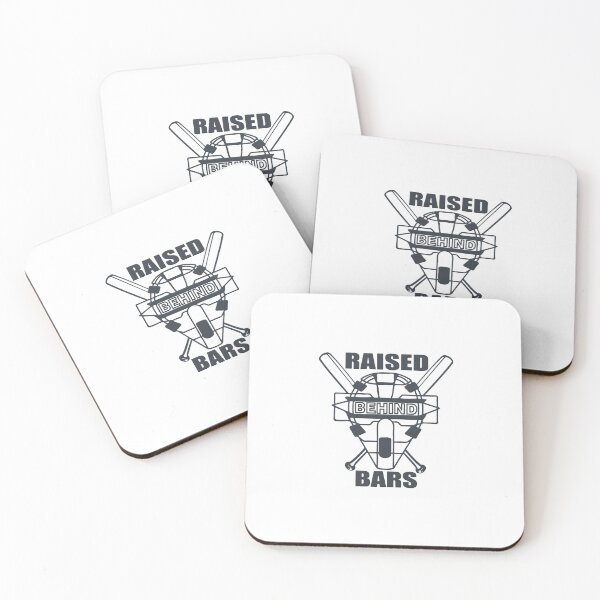 Item preview, Raised Behind Bars Baseball Mom designed and sold by RuinedWrestler.