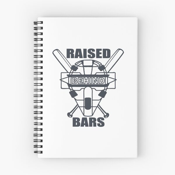 Item preview, Raised Behind Bars Baseball Mom designed and sold by RuinedWrestler.