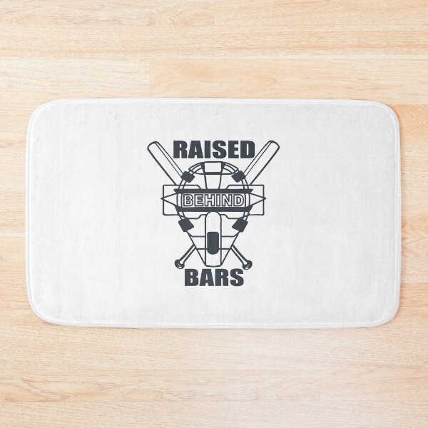 Item preview, Raised Behind Bars Baseball Mom designed and sold by RuinedWrestler.