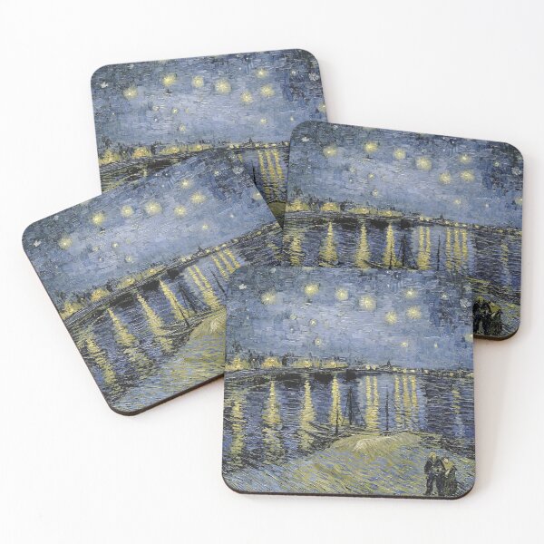 Item preview, Vincent van Gogh -Starry Night Over the Rhone designed and sold by vakashop.