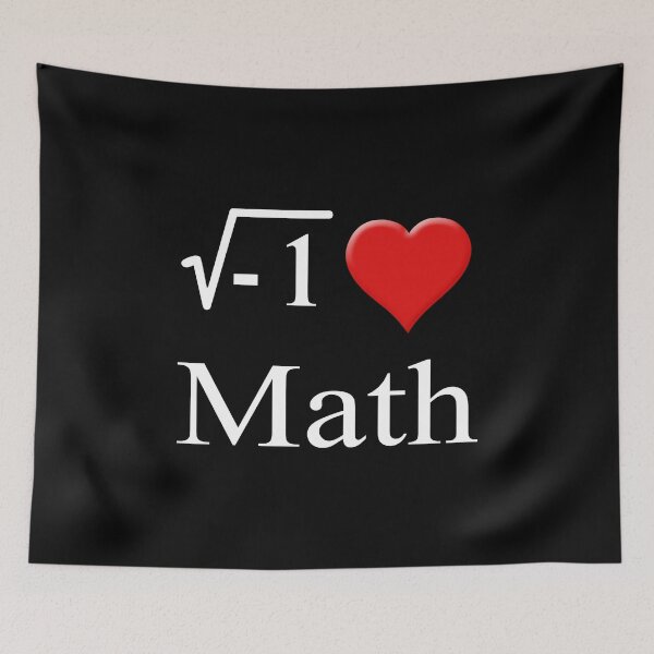 Item preview, Math Equation - I Love Math designed and sold by RuinedWrestler.