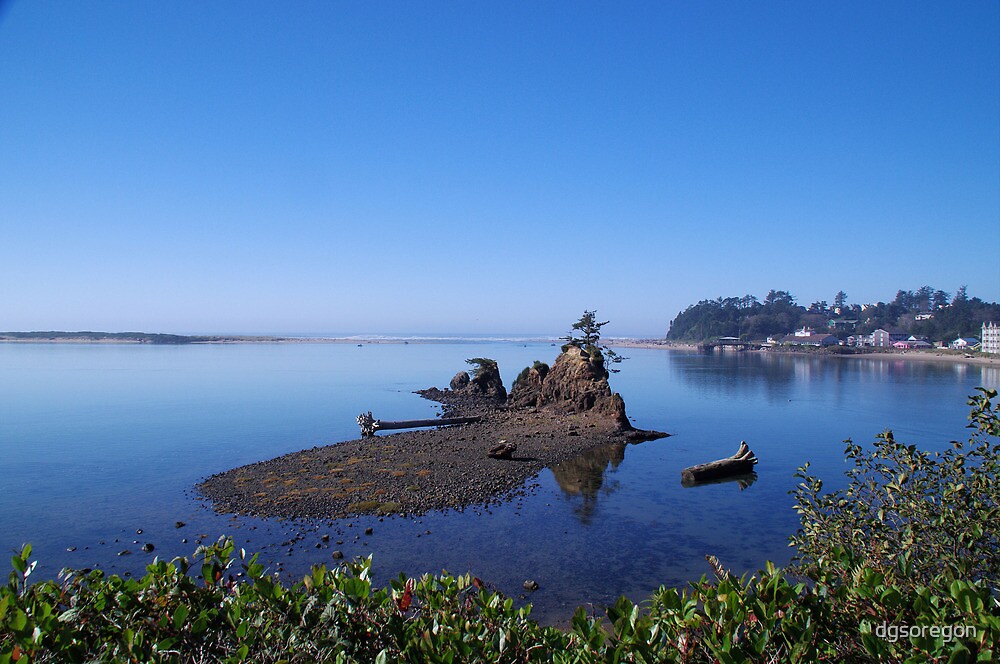 "Siletz Bay Oregon" by Donald Siebel Redbubble