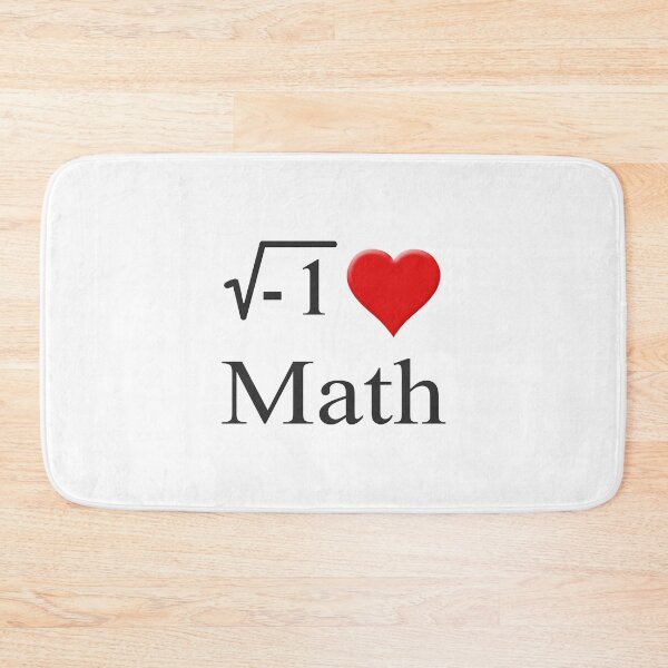 Item preview, Math Equation - I Love Math designed and sold by RuinedWrestler.