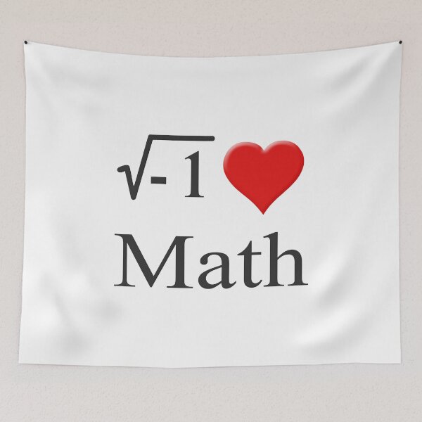 Item preview, Math Equation - I Love Math designed and sold by RuinedWrestler.