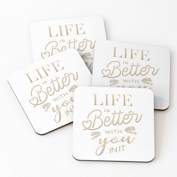 Item preview, Life is better with you in it designed and sold by Alice Monber’s LETTERING.