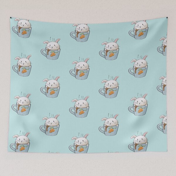 Item preview, Cute rabbit in mug designed and sold by Alicialovestv.