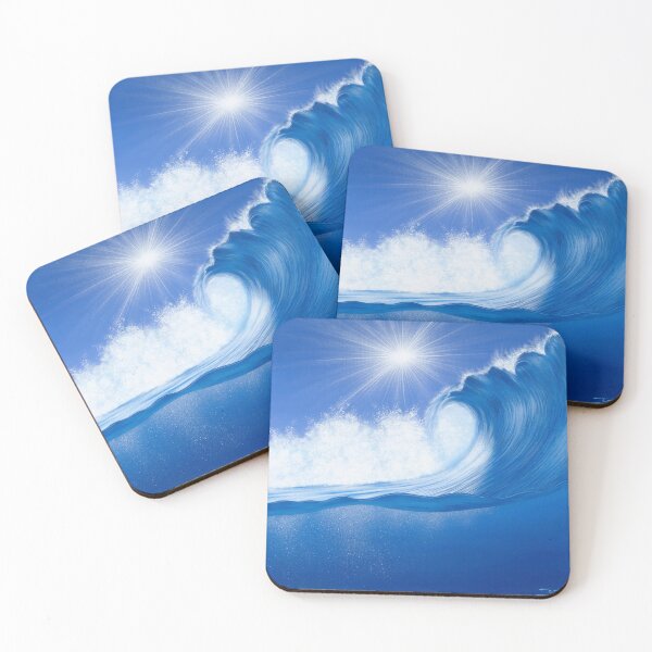 Item preview, Sparkle the Blue Water Wave designed and sold by BeachWalkStudio.