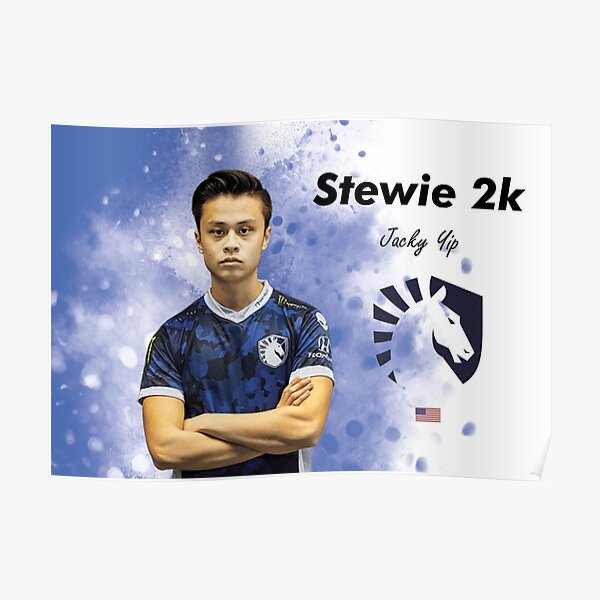 Stewie 2K csgo pro Team Liquid Poster