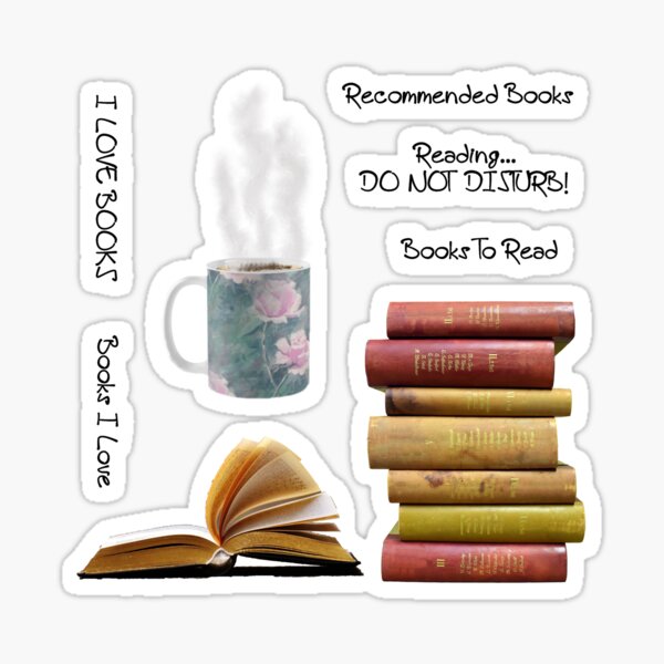 Love Books???? Sticker