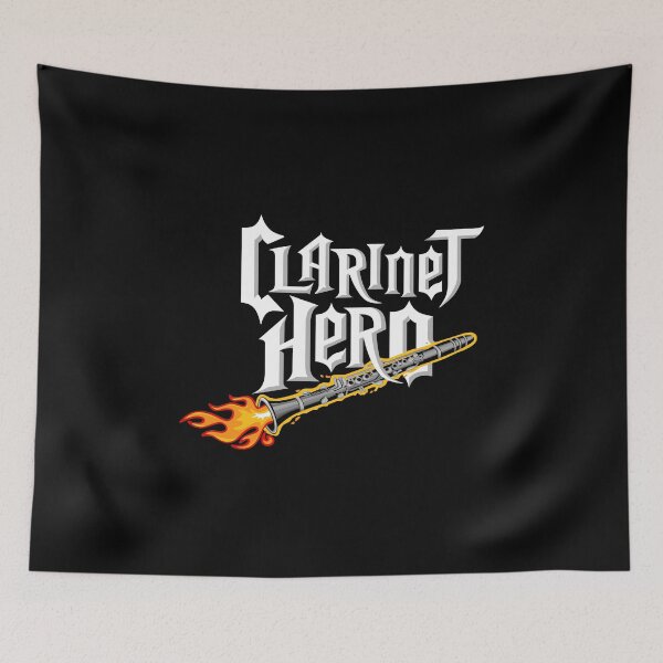 Item preview, Clarinet Hero designed and sold by RuinedWrestler.