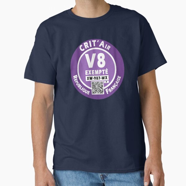 Item preview, CRIT' Air sticker for V8 engine designed and sold by DreamInk Studio.