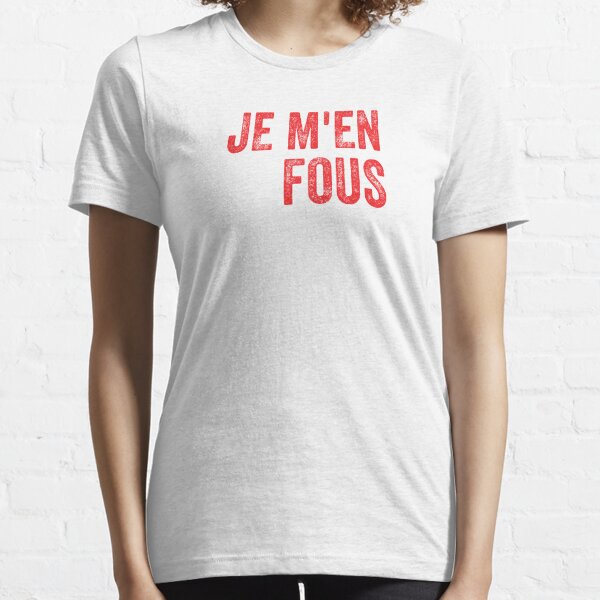 French Slogan Love Me Bravelyfor Tshirts Stock Vector (Royalty