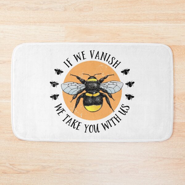 Item preview, Save the Bumble Bees designed and sold by AntiqueImages.