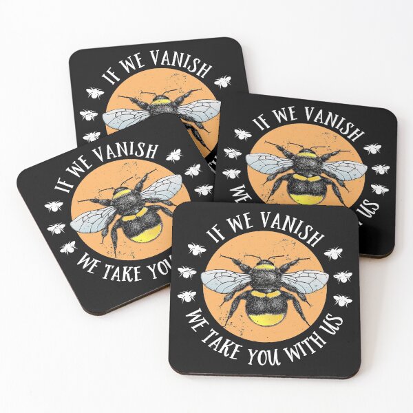 Item preview, Bumble Bee Warning Nature Lover designed and sold by AntiqueImages.
