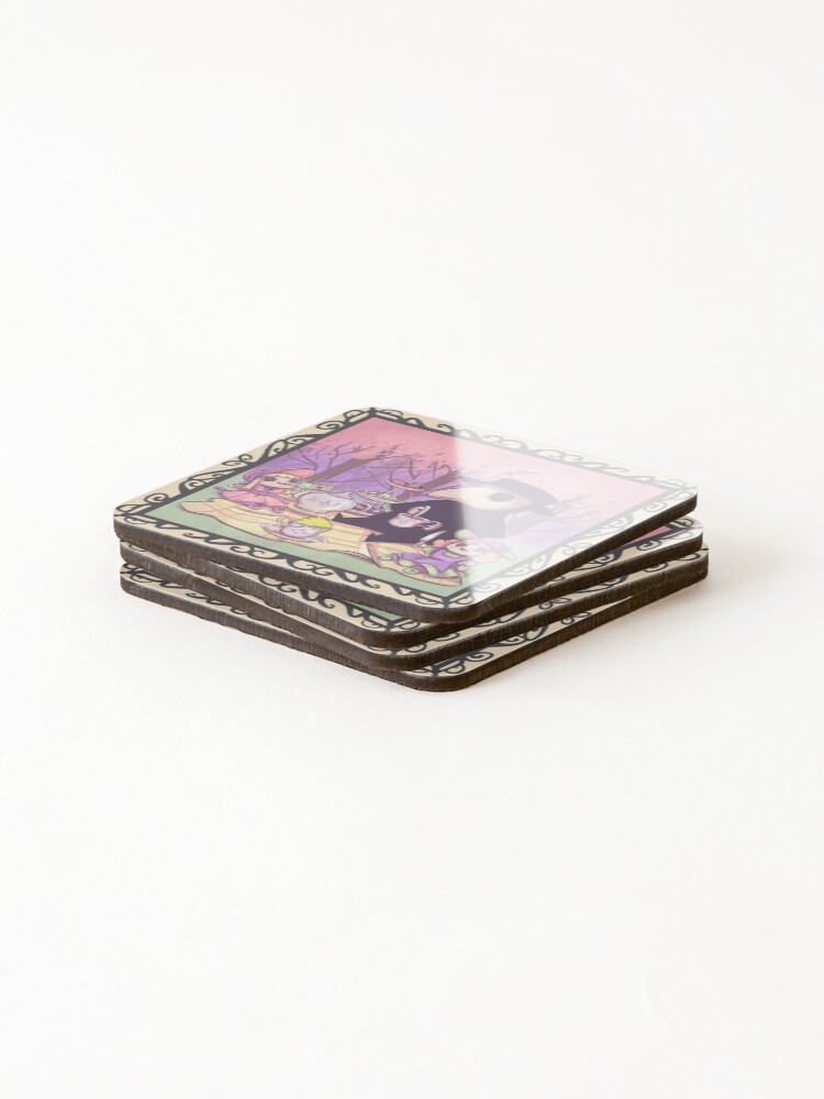 Alternate view of Plague Doctor XXV Coasters (Set of 4)