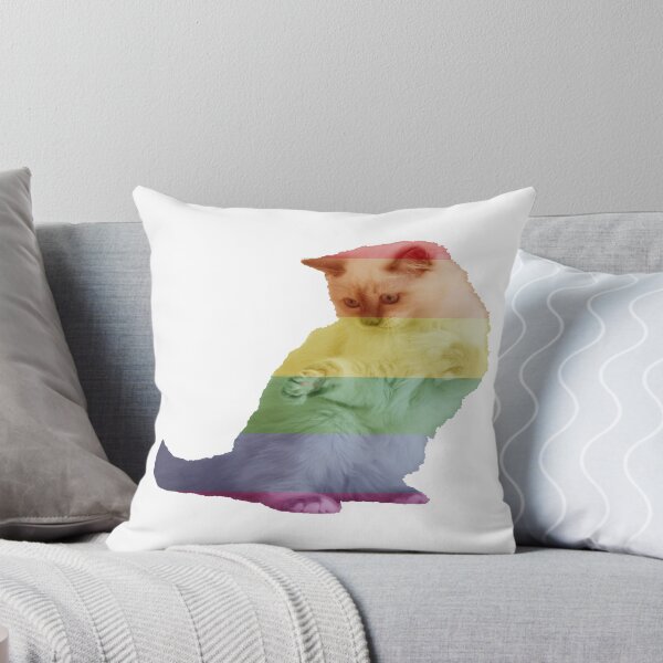 Item preview, LGBT Kitten - Show your colours! designed and sold by Harlequitmix.