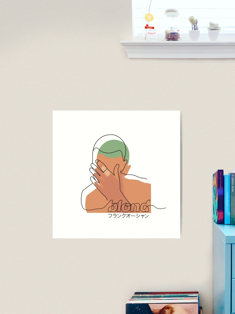 Frank Ocean 'Blond' Album Artwork - Minimalist - A4 Print