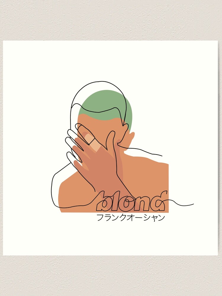 Minimalistic Frank Ocean Blond 