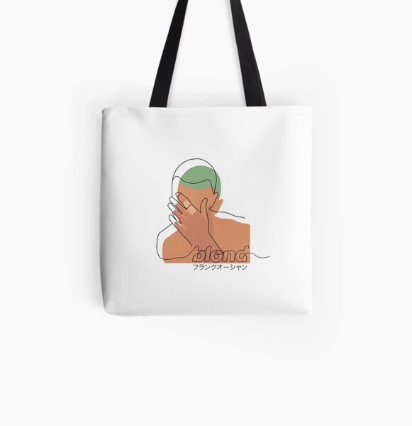 Minimalistic Frank Ocean Blond All Over Print Tote Bag