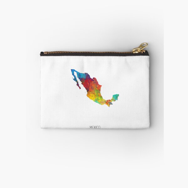 Item preview, Mexico Watercolor Map designed and sold by ArtPrints.