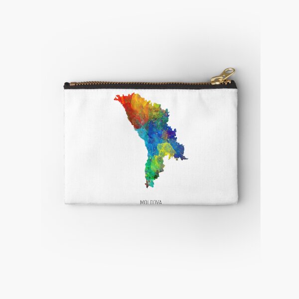 Item preview, Moldova Watercolor Map designed and sold by ArtPrints.