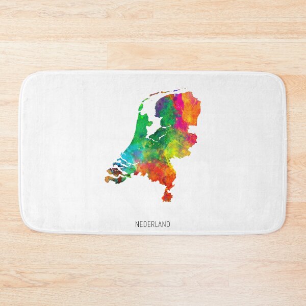 Item preview, Nederland Watercolor Map designed and sold by ArtPrints.