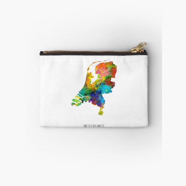 Item preview, Netherlands Watercolor Map designed and sold by ArtPrints.