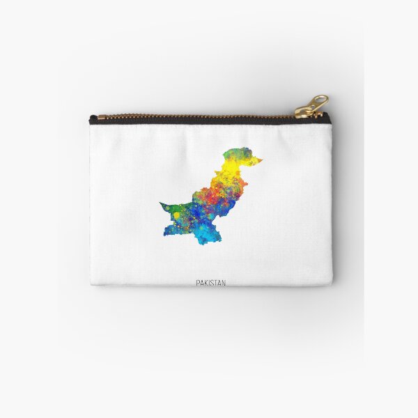 Item preview, Pakistan Watercolor Map designed and sold by ArtPrints.