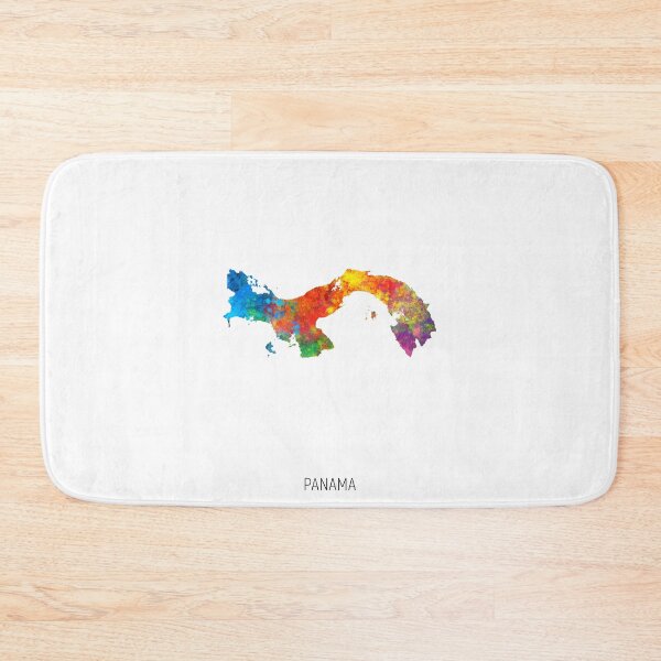 Item preview, Panama Watercolor Map designed and sold by ArtPrints.