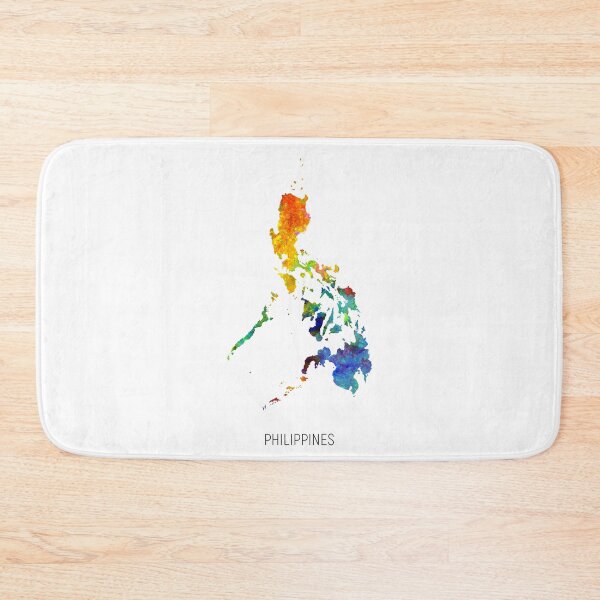 Item preview, Philippines Watercolor Map designed and sold by ArtPrints.
