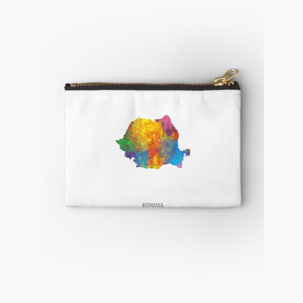 Item preview, Romania Watercolor Map designed and sold by ArtPrints.
