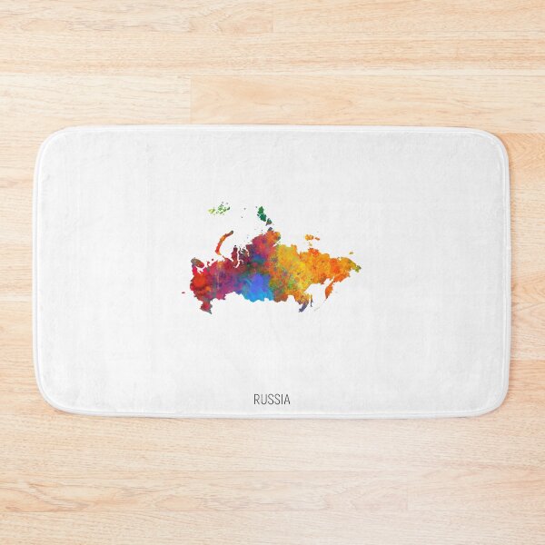 Item preview, Russia Watercolor Map designed and sold by ArtPrints.