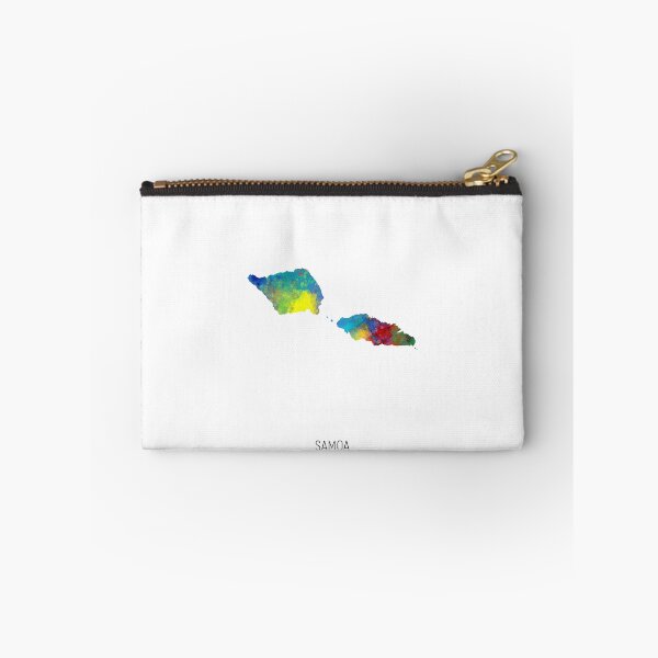 Item preview, Samoa Watercolor Map designed and sold by ArtPrints.