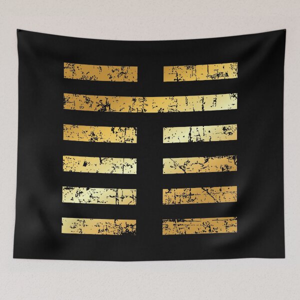Item preview, I CHING Hexagram 8 "Holding Together" (Ancient Golden-Yellow) designed and sold by theshirtshops.