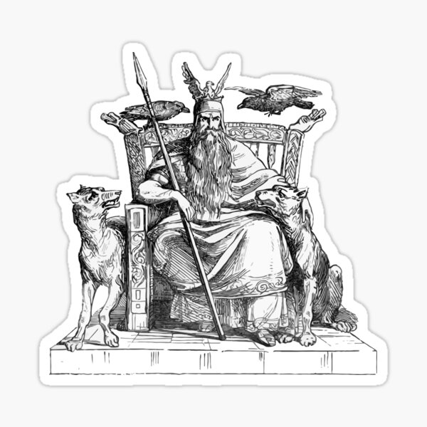 Mighty Odin Sticker