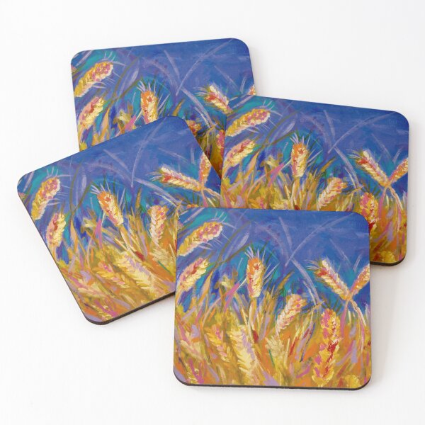 Item preview, Golden Harvest (cropped detail) designed and sold by TraceyMackieArt.